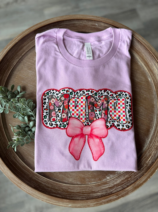 Mama with Bow