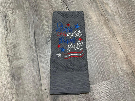 Stars and Stripes Kitchen Towel