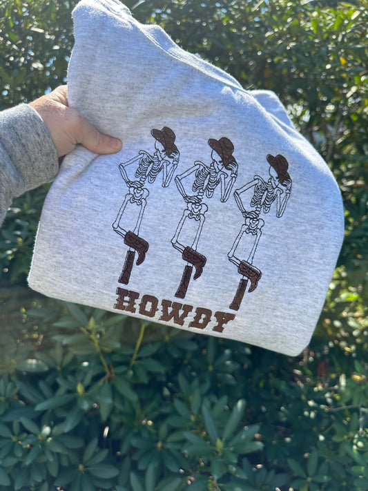 Howdy Skeletons Sweatshirt