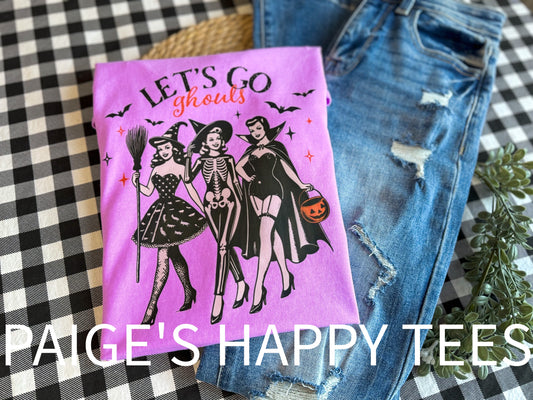 Let’s Go ghouls Tshirt