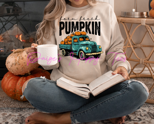 Farm Fresh Pumpkins Crewneck