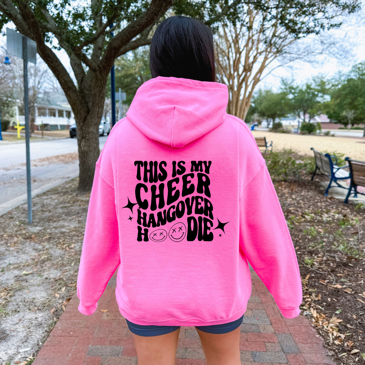 Cheer Hangover Hoodies With Logo