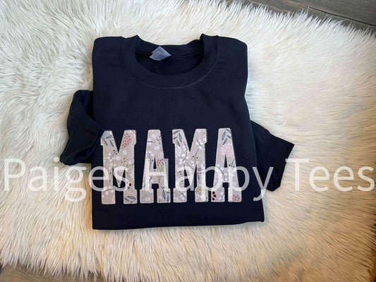 Mama Embroidery Crewneck
