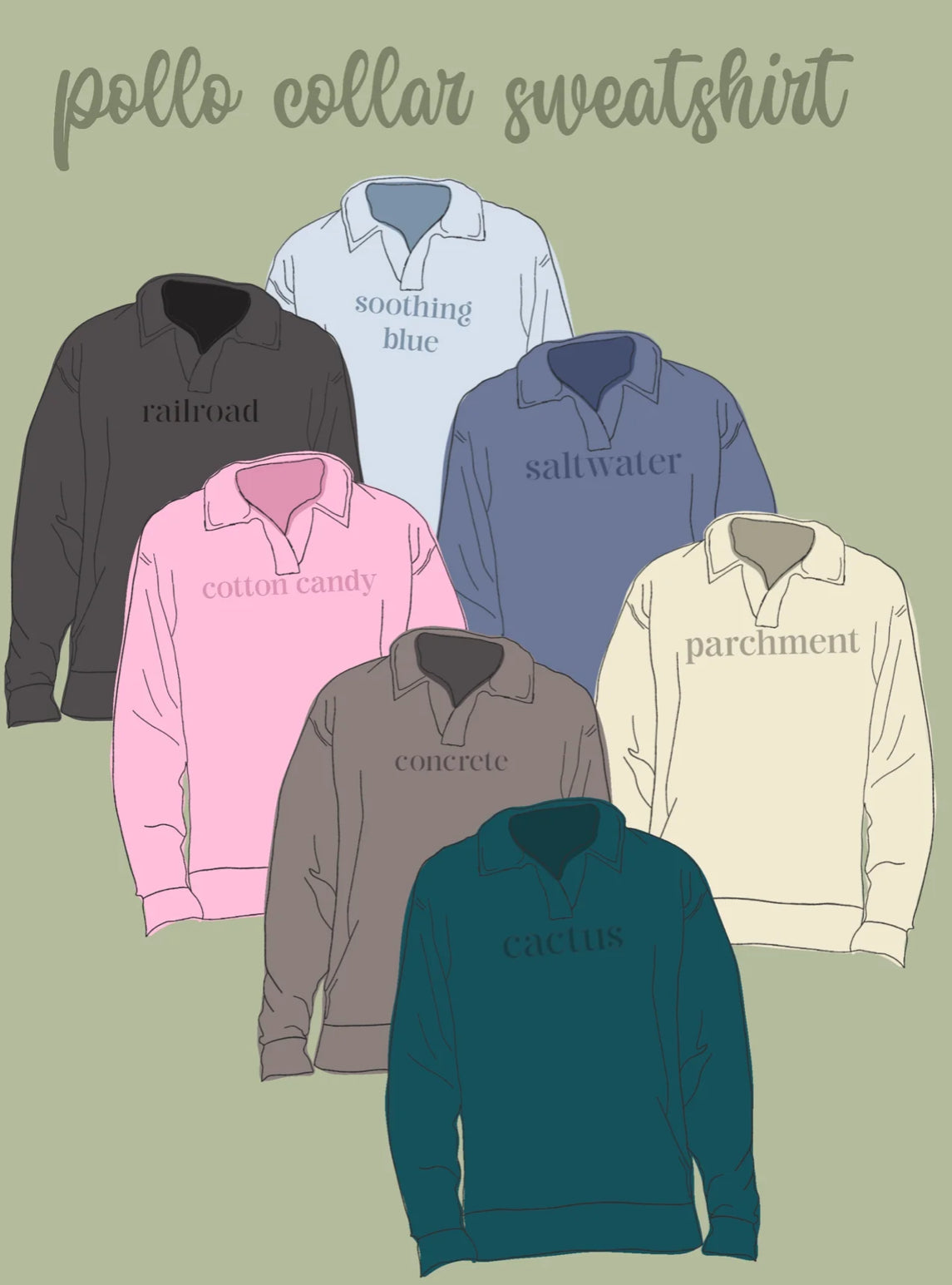 Pollo Collar Appliqué Embroidered Pullover