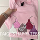 Kisses in Glitter embroidered sweatshirt