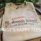 Teacher/Student Handwriting Crewneck Embroidery