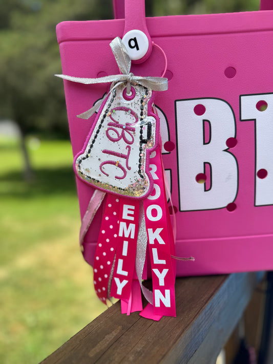 Glitter Bag Tags
