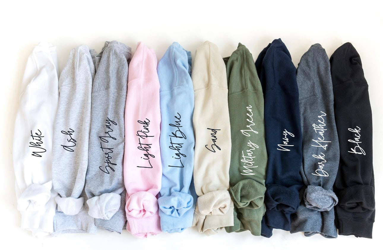 Always Late Ice Coffee Embroidered Sweatshirt